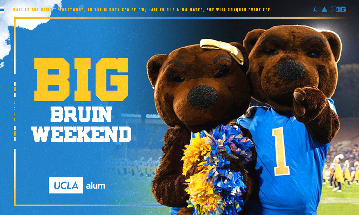 Big Bruin Weekend banner.