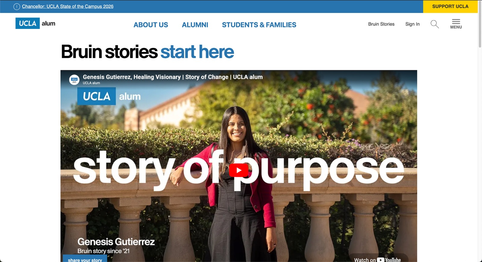 Bruin Stories start here web hero.