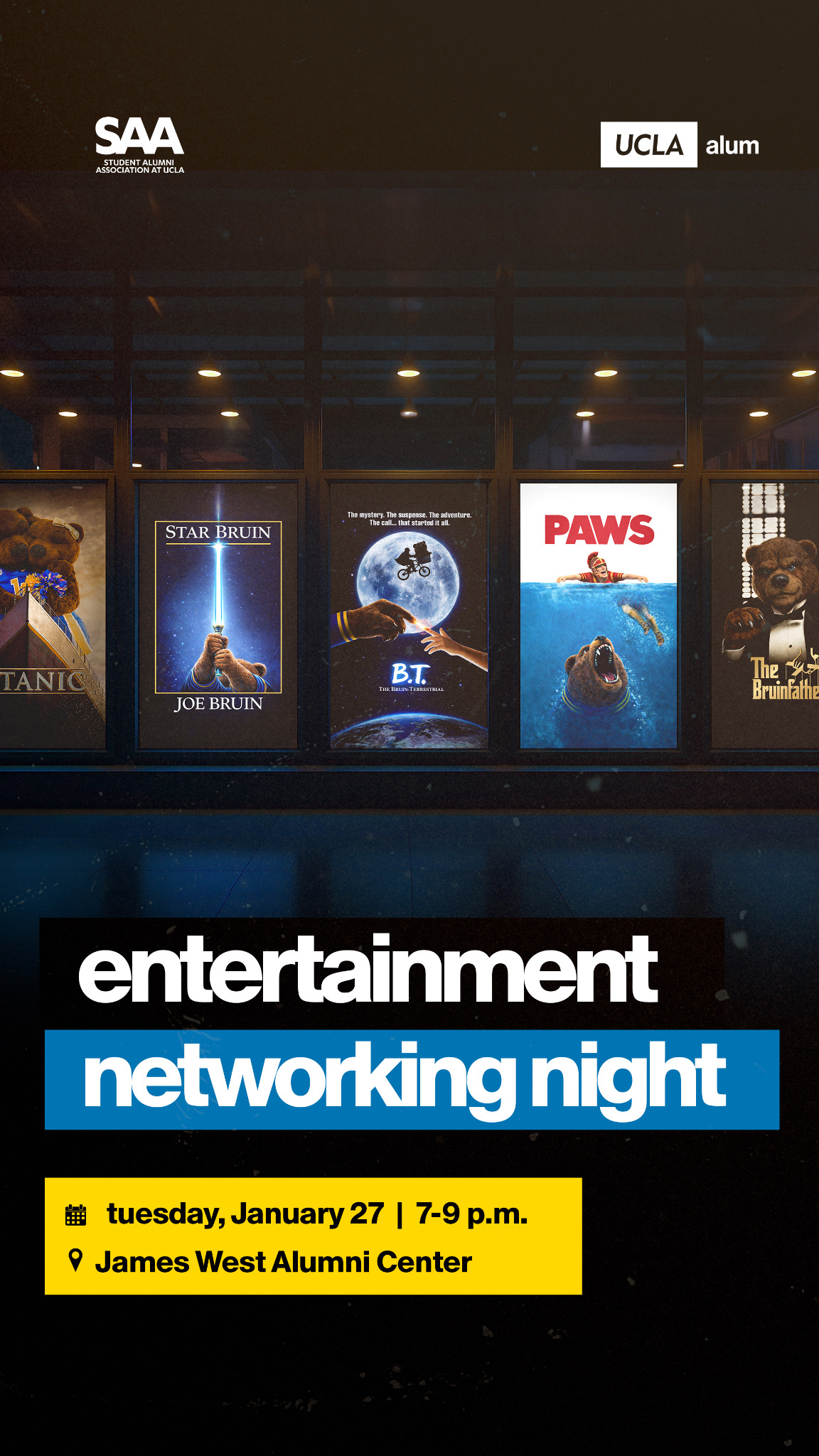 Entertainment Networking Night social story.