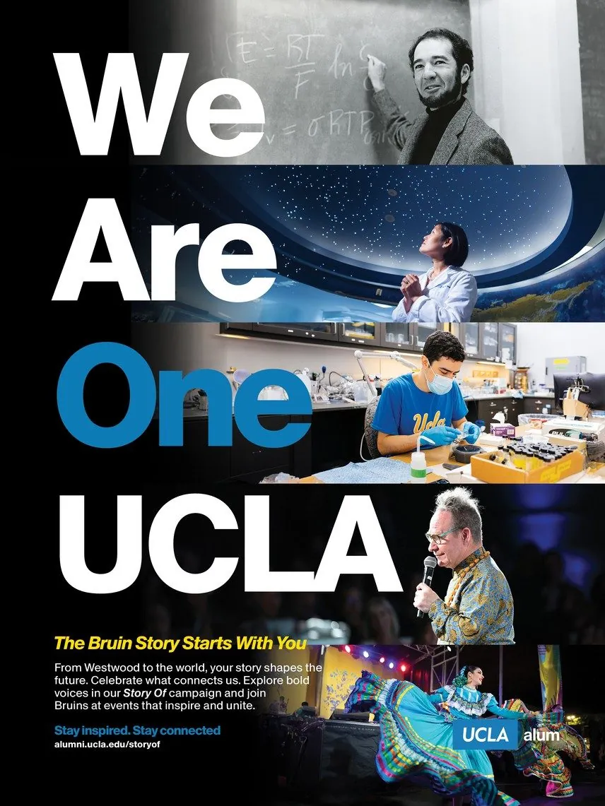 We Are One UCLA — Campaign · Poster