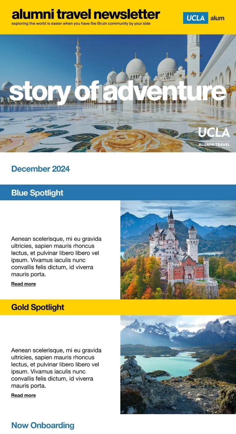 Alumni Communities Connection newsletter.