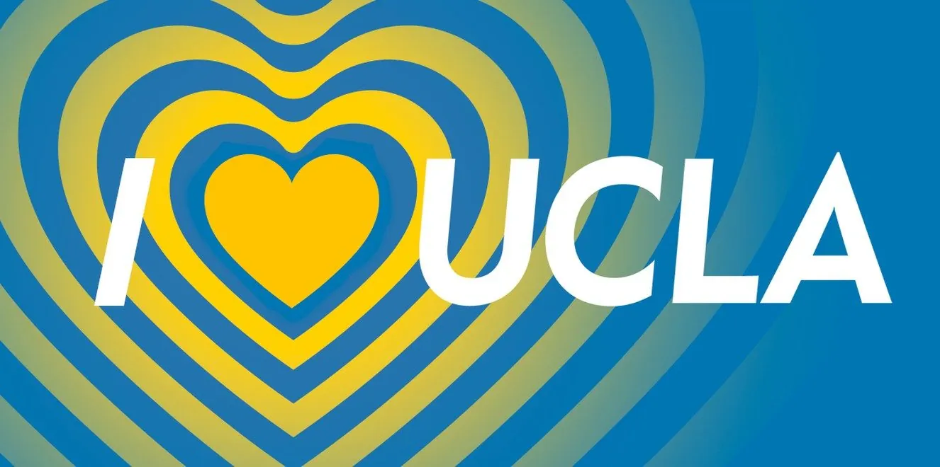 iHeart UCLA campaign artwork.