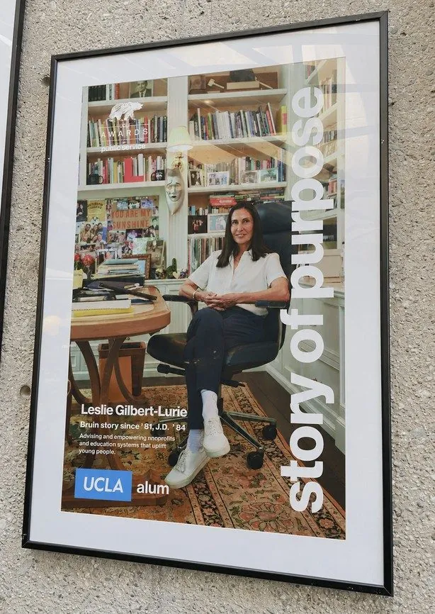 Framed story portrait.